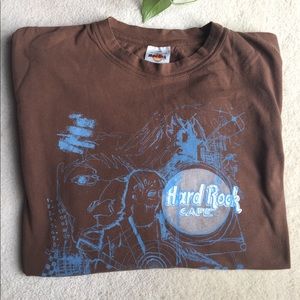 Hard Rock Cafe Shirt Men's LS BARCELONA Shirt